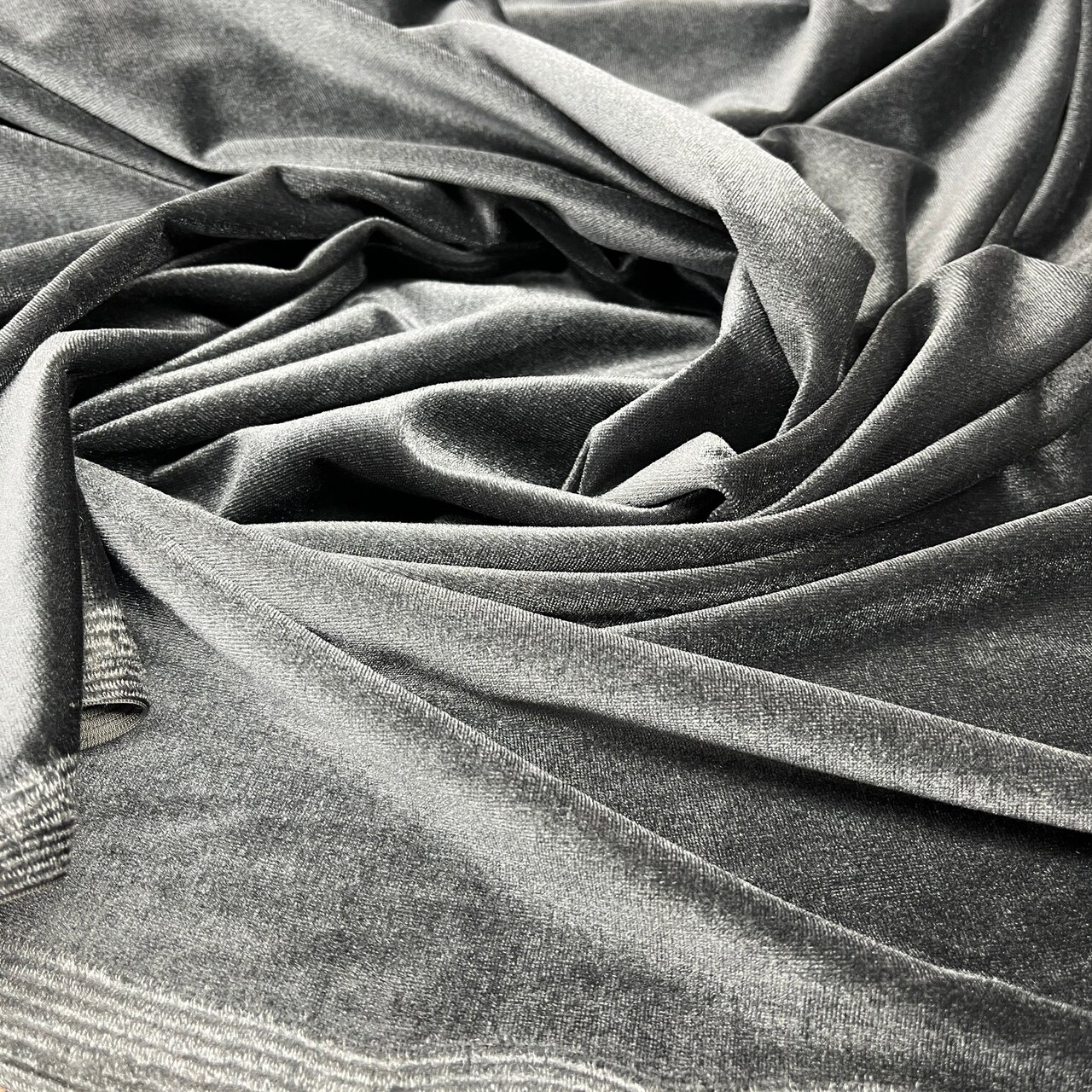 1 Yard Four Way Stretch Velvet Fabric 90 Percent Polyester 10 Percent Spandex 60 Inch Width